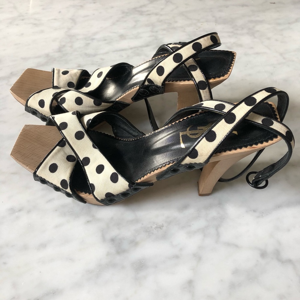YSL Polka Dot Heels